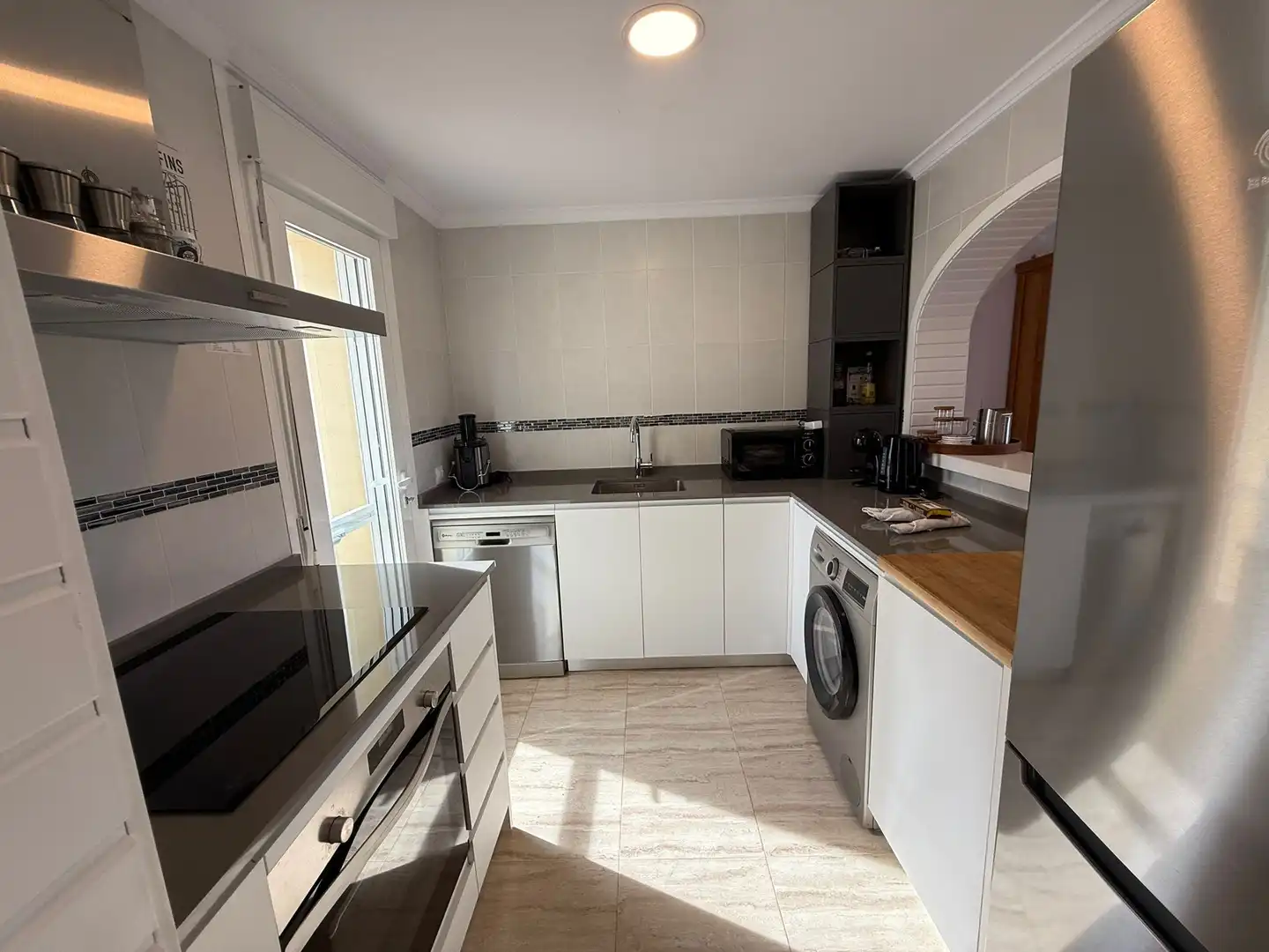 Cocina de Casa o chalet en venta en Calpe / Calp con Aire acondicionado, Calefacción y Jardín privado