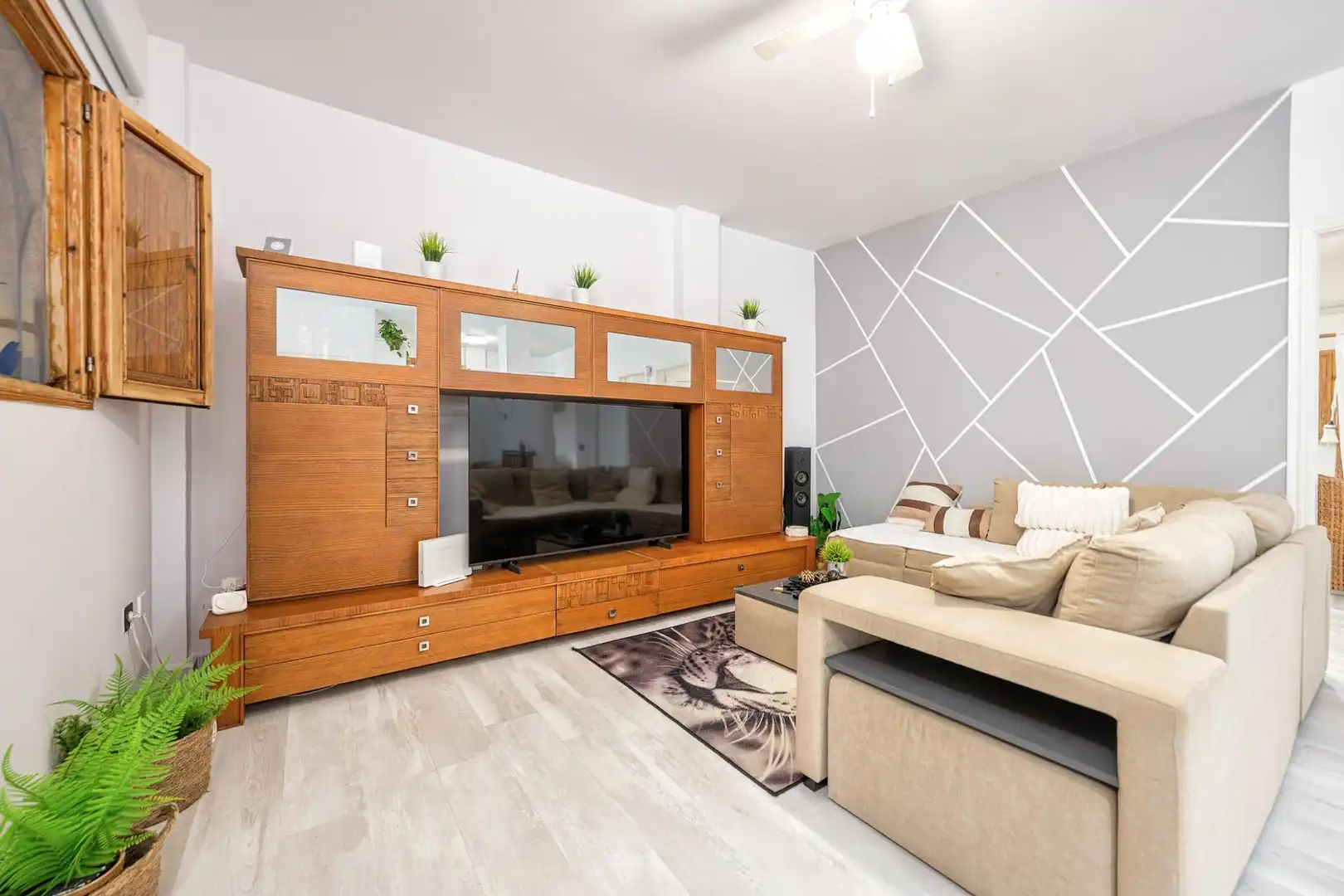Sala de estar de Finca rústica en venta en Arucas con Jardín privado, Terraza y Amueblado