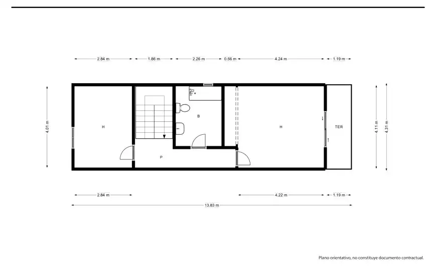Casa adosada en venta en C/ Aires de Lima, Argana Alta - Maneje