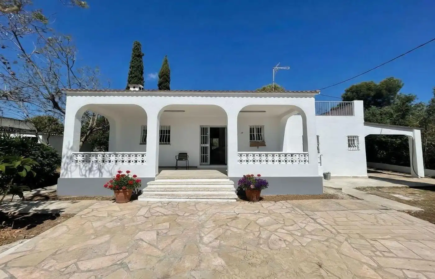 Exterior view of Houses for sale in Alcanar  with Terrace