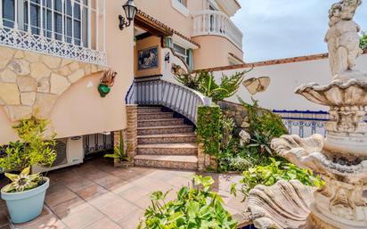 Vista exterior de Casa adosada en venda en Málaga Capital amb Aire condicionat, Calefacció i Terrassa