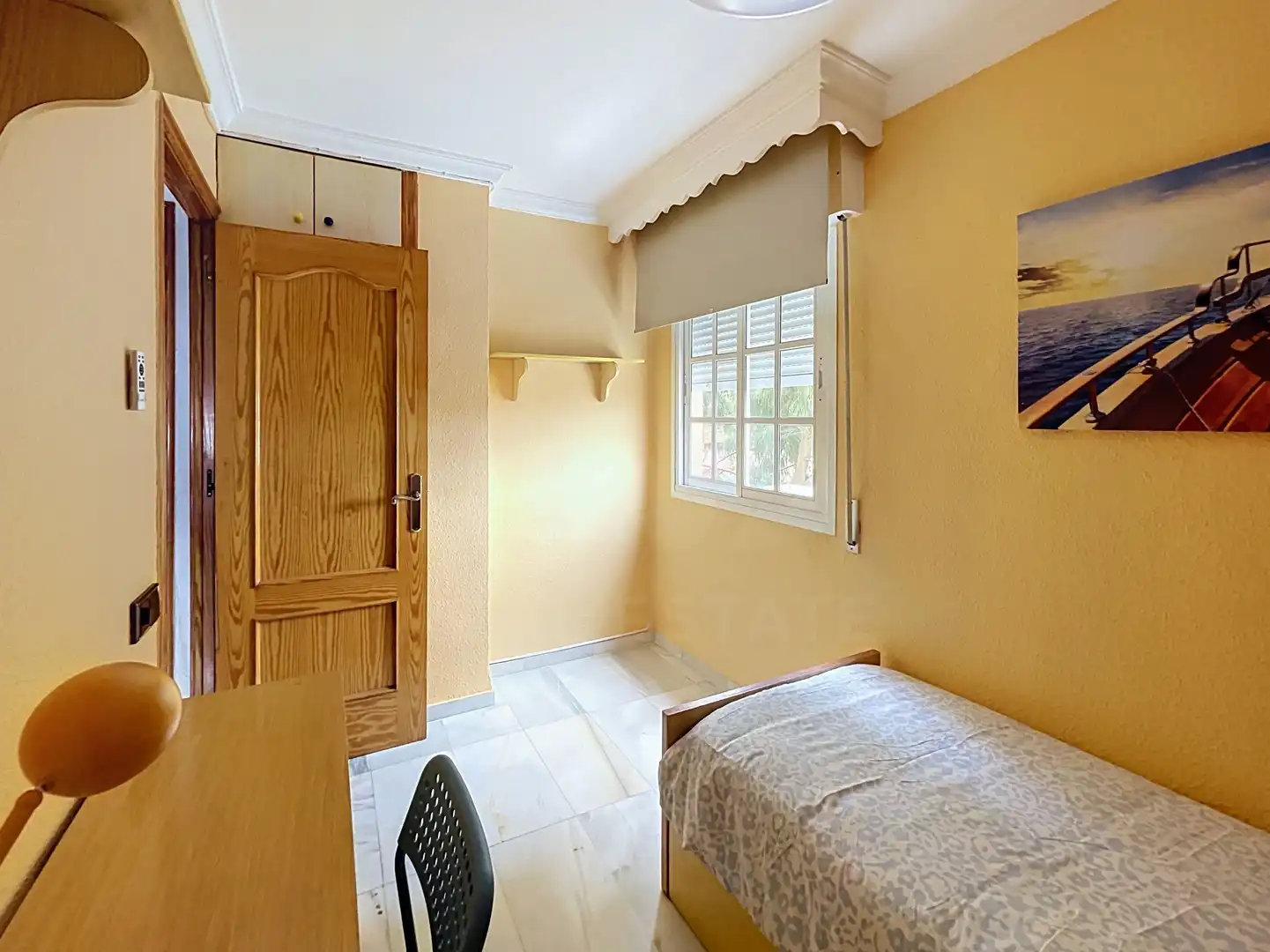 Bedroom of Flat for rent in Málaga