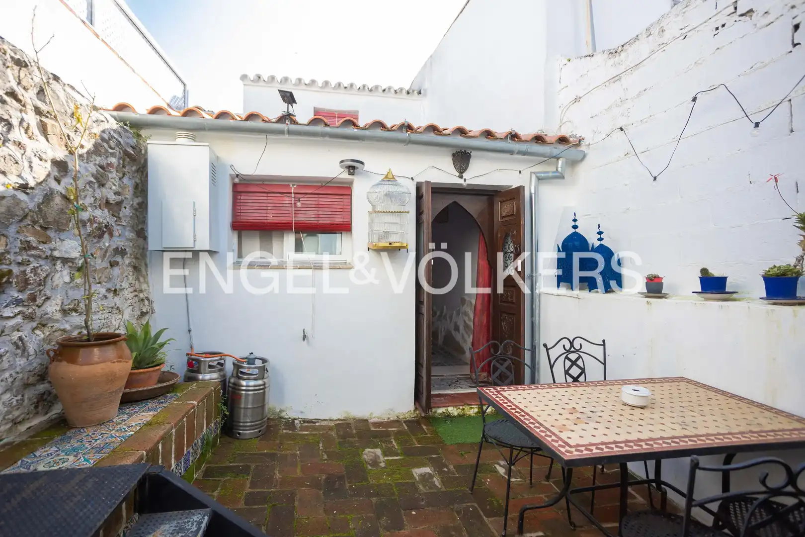 Vista exterior de Casa o chalet en venta en Cazalla de la Sierra con Calefacción, Amueblado y Balcón