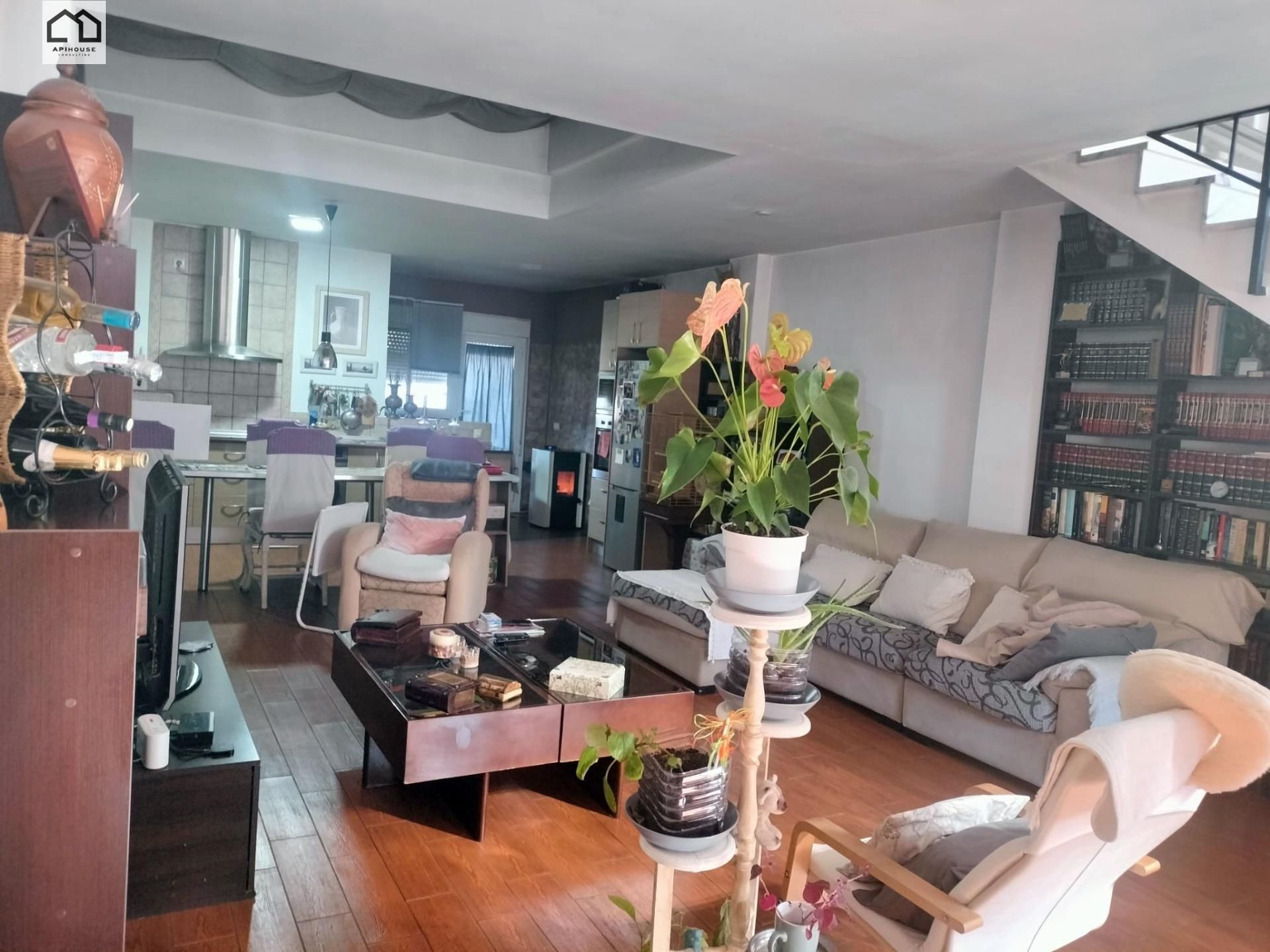 Living room of House or chalet to rent in Almodóvar del Campo  with Heating and Storage room