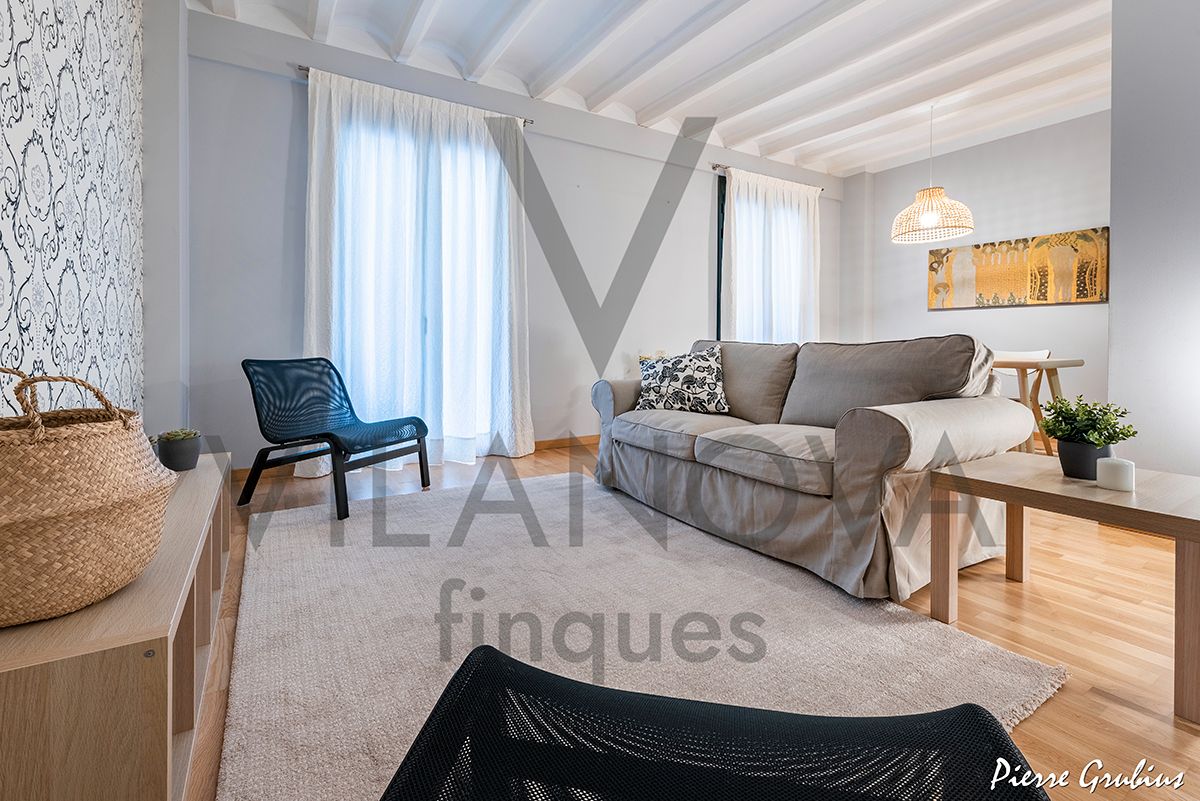 Living room of Flat for sale in Reus  with Air Conditioner, Heating and Balcony