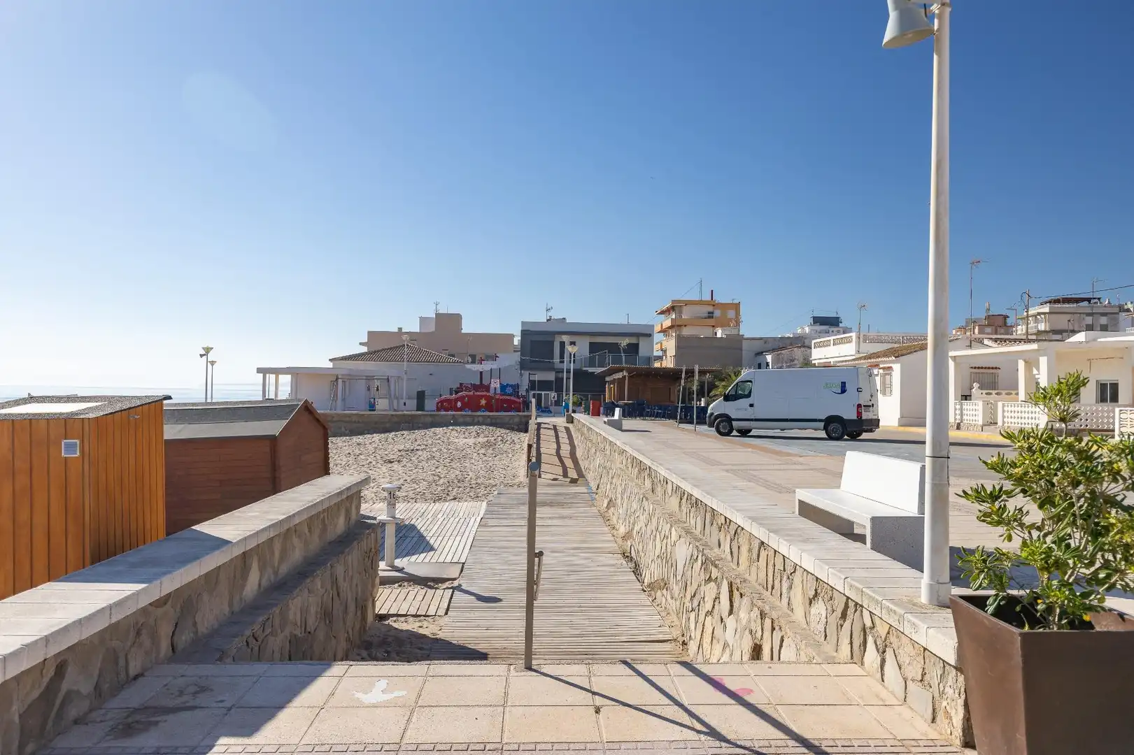Aparcament de Àtic en venda en Piles amb Aire condicionat, Calefacció i Terrassa