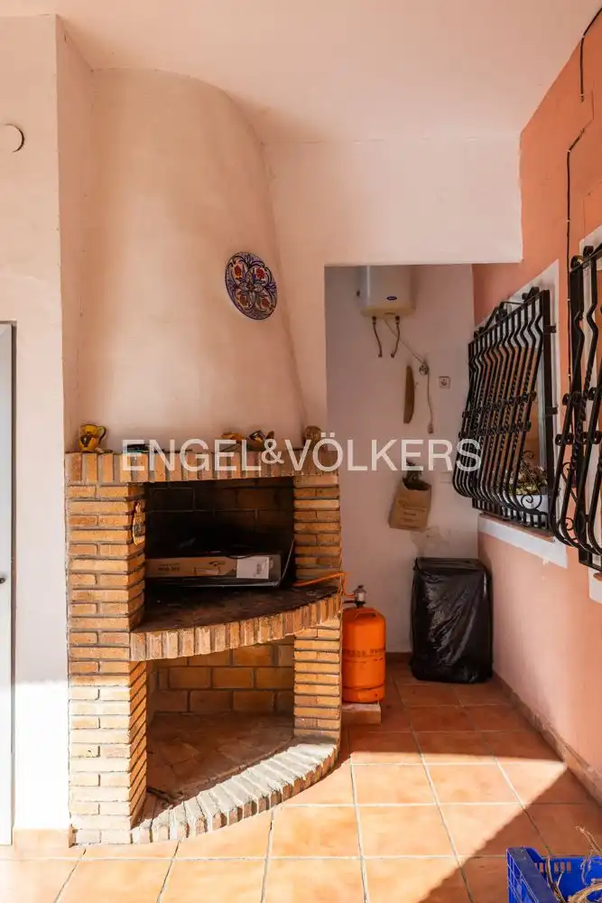 Cocina de Casa o chalet en venta en Rafelguaraf con Aire acondicionado, Calefacción y Terraza