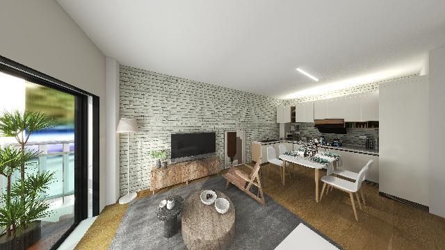 Living room of Flat for sale in L'Hospitalet de Llobregat  with Air Conditioner, Heating and Parquet flooring