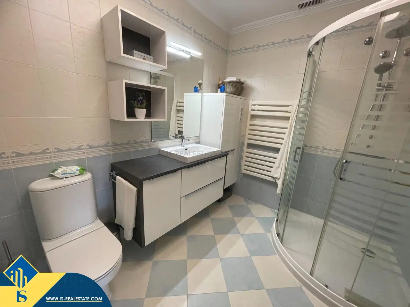 Badezimmer von Maisonette zum Verkauf in Pilar de la Horadada mit Terrasse, Schwimmbad und Möbliert