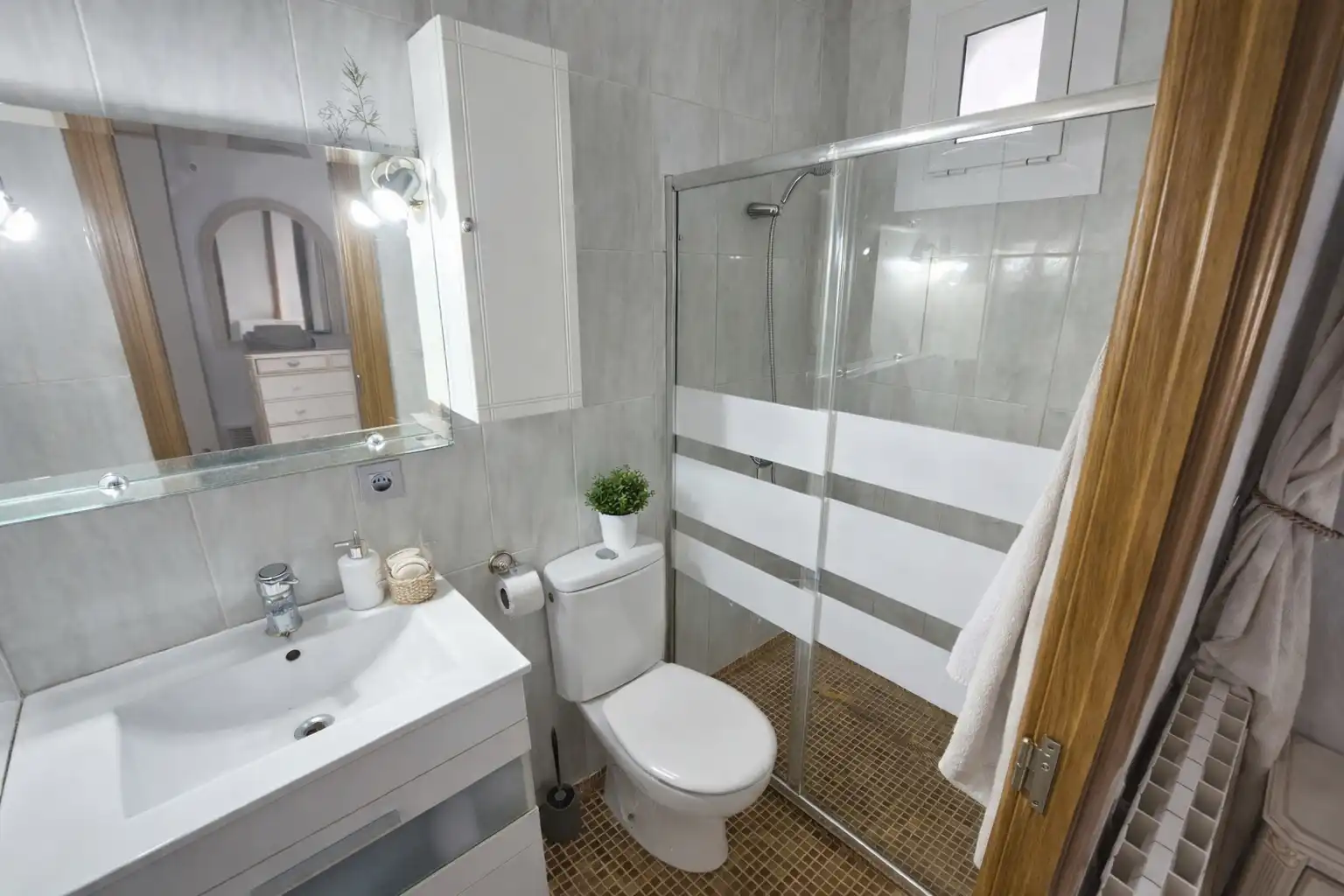 Bany de Casa o xalet en venda en Sant Salvador de Guardiola amb Aire condicionat, Calefacció i Jardí privat