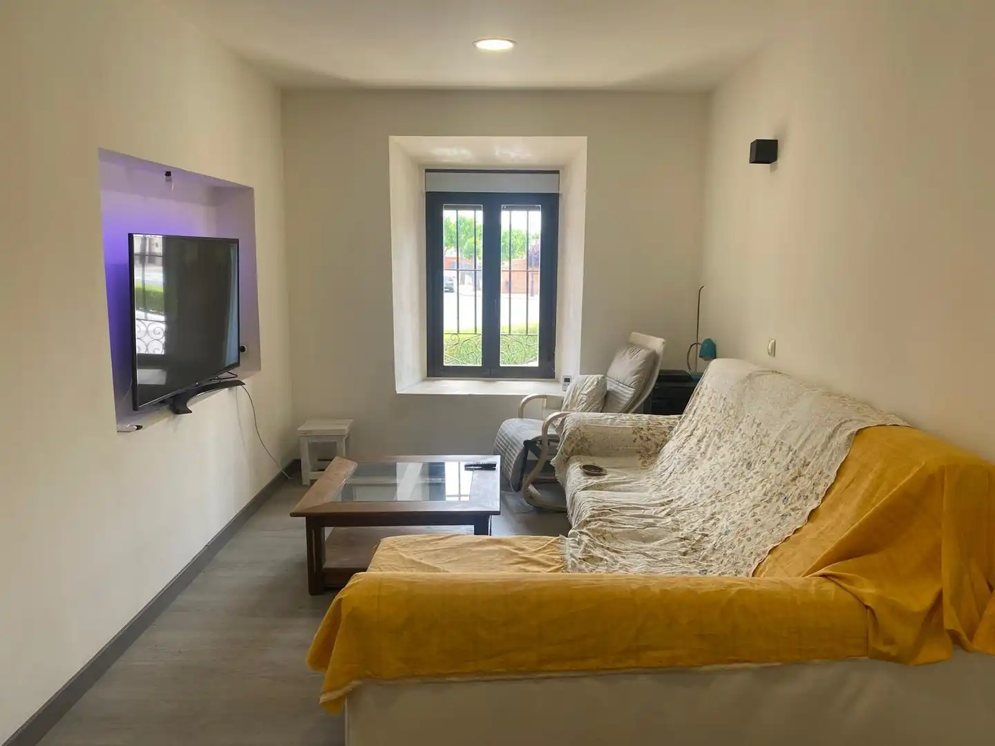 Sala de estar de Finca rústica en venta en Villa del Prado con Calefacción y Terraza