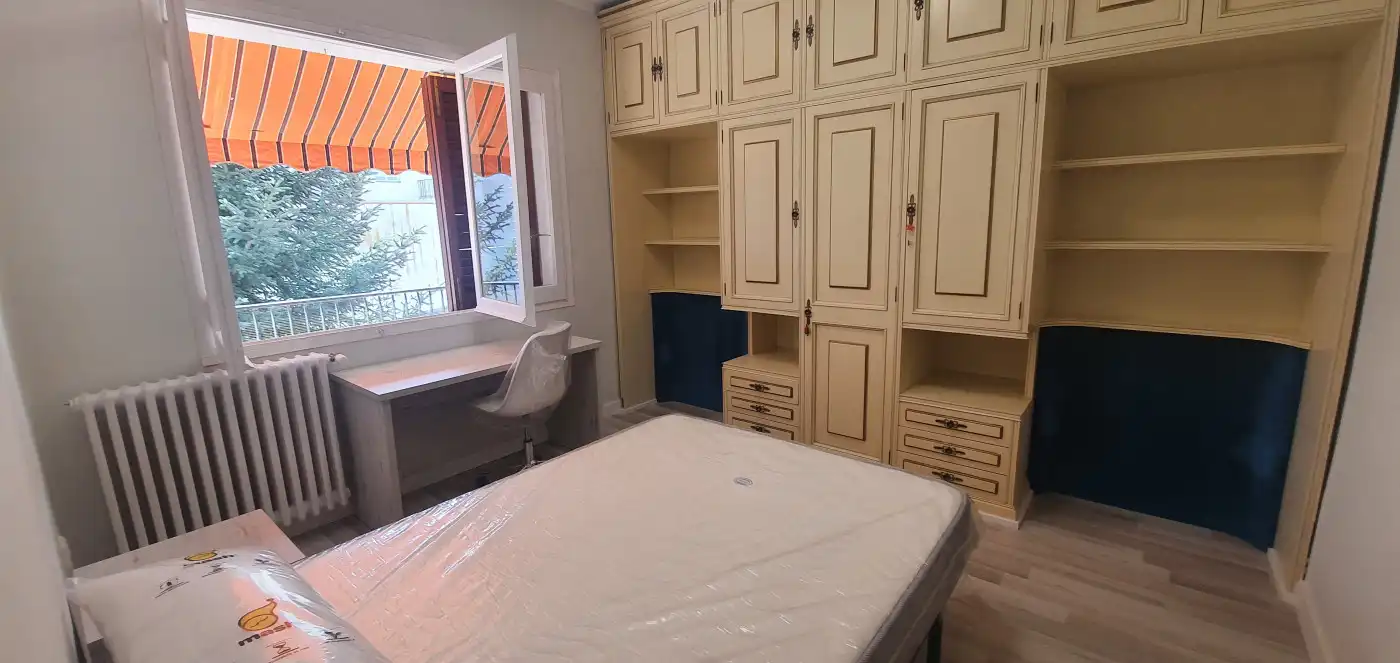 Schlafzimmer von Wohnung zur Miete in Mollerussa mit Klimaanlage, Terrasse und Möbliert