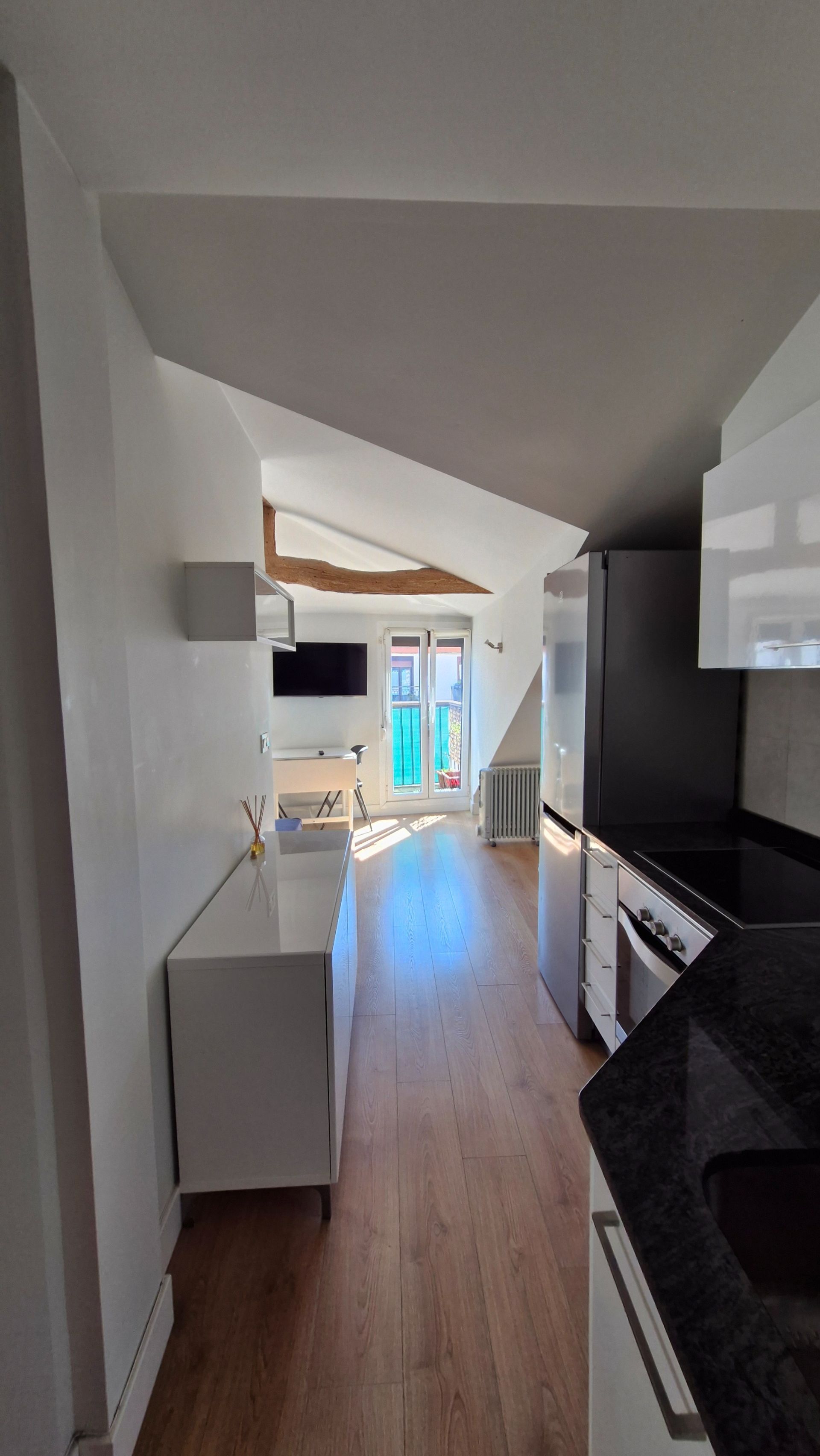 Cuina de Apartament de lloguer en Donostia - San Sebastián  amb Calefacció