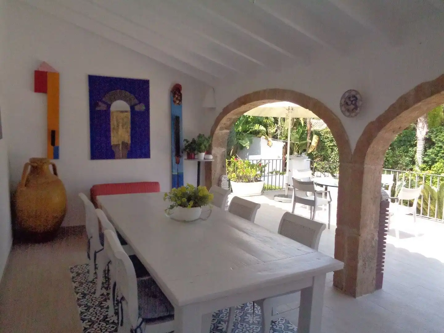 Menjador de Casa o xalet en venda en Jávea / Xàbia amb Aire condicionat, Calefacció i Jardí privat