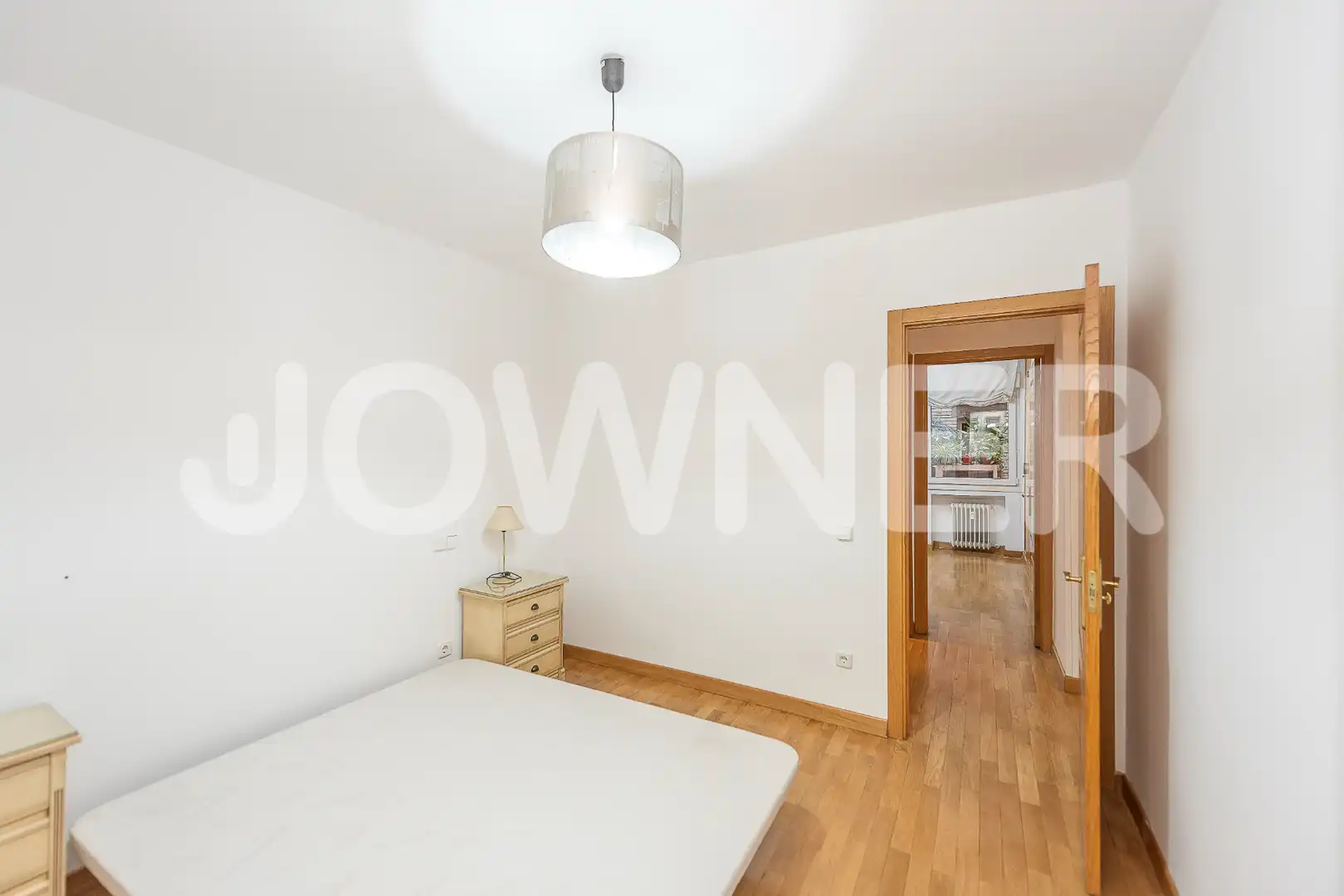 Schlafzimmer von Wohnung zur Miete in Madrid mit Klimaanlage, Heizung und Terrasse