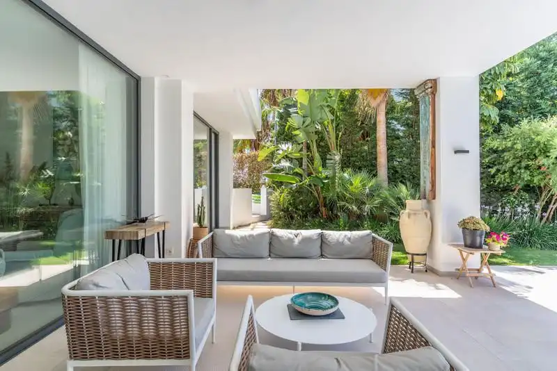 Terraza de Casa o chalet de alquiler en Elviria - Cabopino