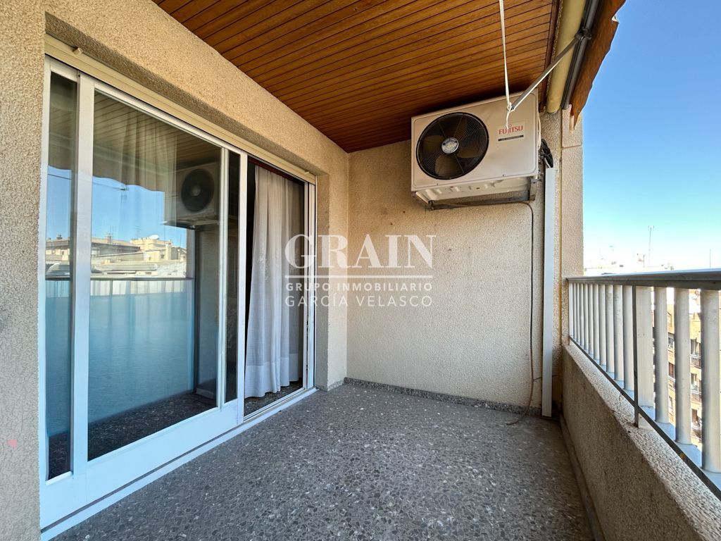 Balcony of Flat for sale in  Albacete Capital  with Air Conditioner, Heating and Balcony