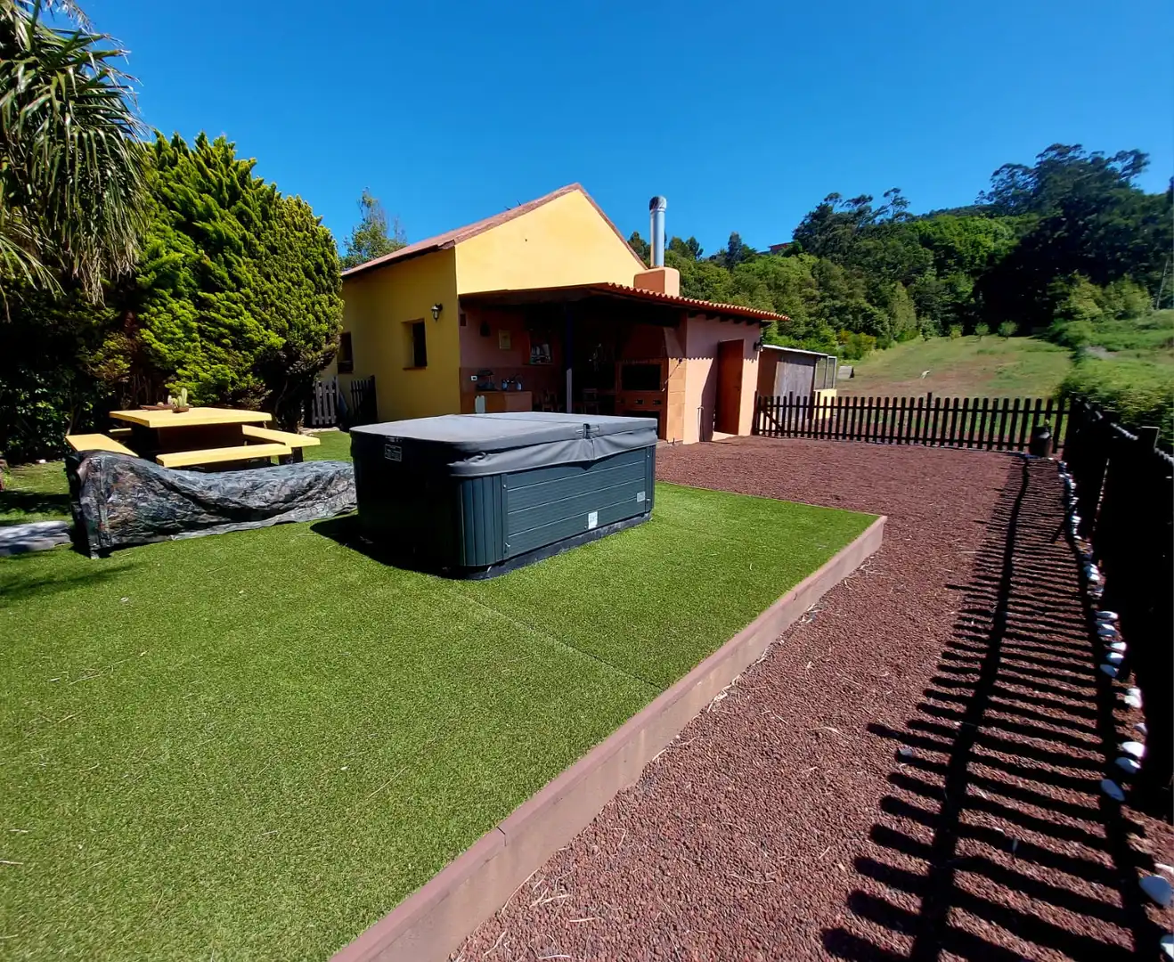 Jardí de Casa o xalet en venda en Tacoronte amb Jardí privat, Parquet i Terrassa