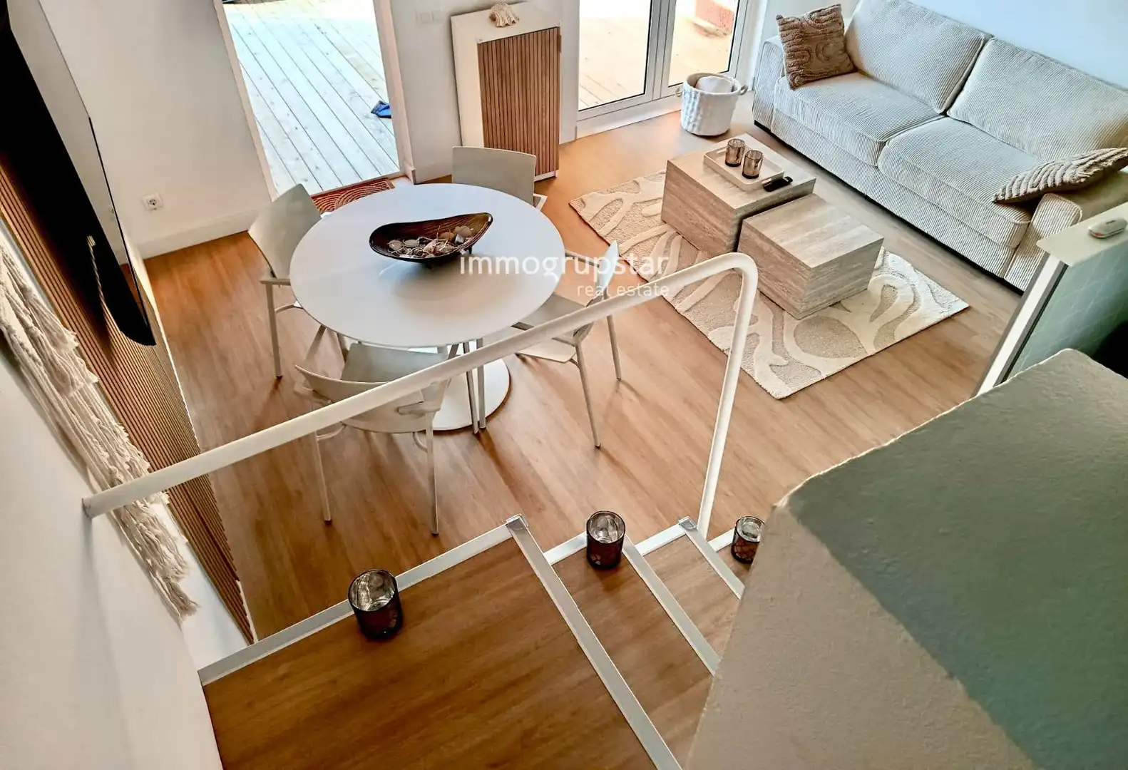 Sala d'estar de Casa adosada en venda en Castell d'Aro, Platja d'Aro i s'Agaró amb Aire condicionat, Calefacció i Terrassa