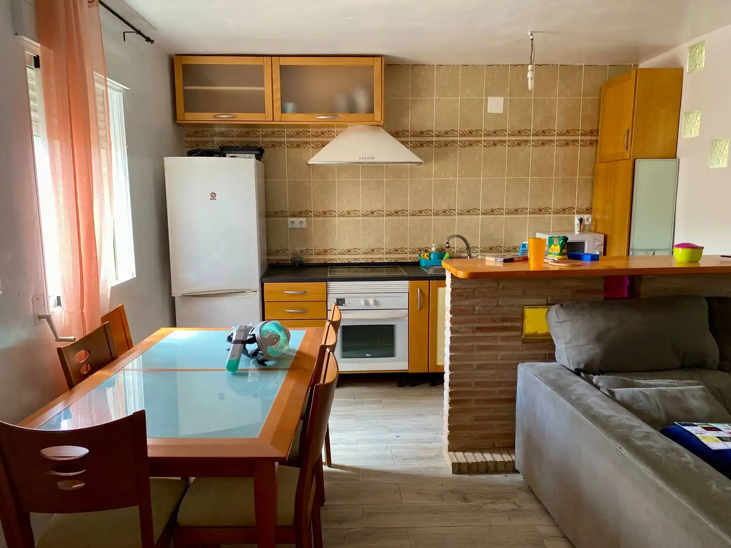 Cuina de Casa o xalet en venda en Cartagena amb Aire condicionat, Calefacció i Jardí privat