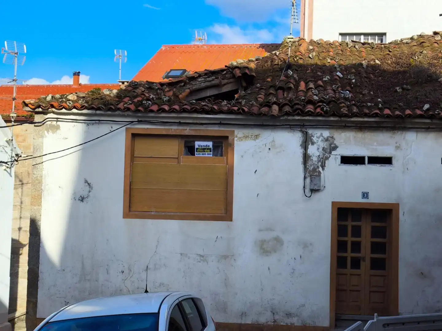 Vista exterior de Casa o xalet en venda en Laxe