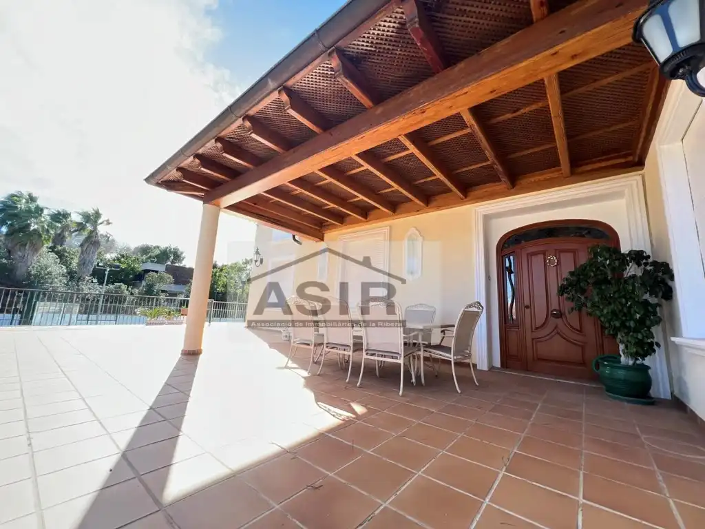 Terraza de Casa o chalet en venta en Alzira con Aire acondicionado, Terraza y Piscina