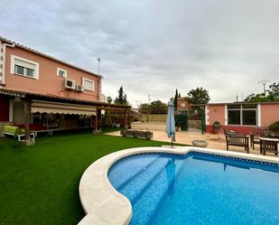 Swimming pool of House or chalet for sale in  Murcia Capital  with Air Conditioner, Terrace and Swimming Pool