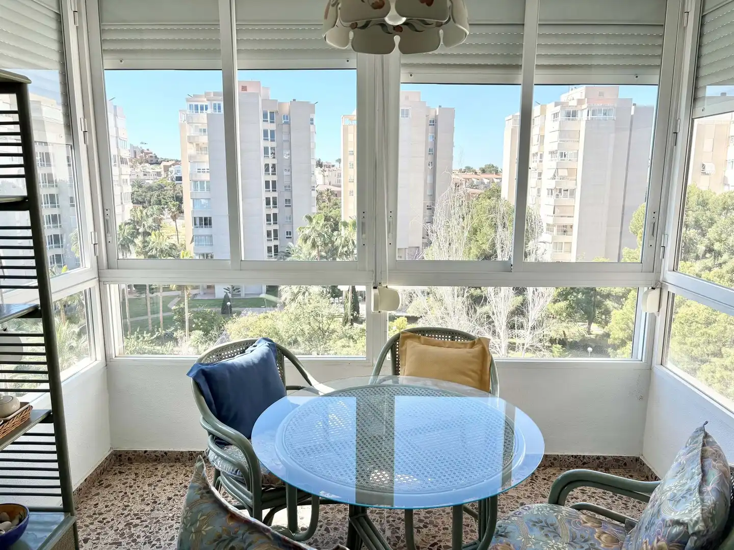 Terraza de Piso en venta en Alicante / Alacant con Aire acondicionado, Trastero y Piscina