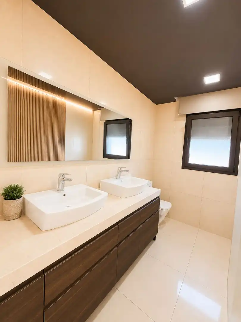 Baño de Casa o chalet en venta en Sant Pere de Ribes con Aire acondicionado, Calefacción y Jardín privado