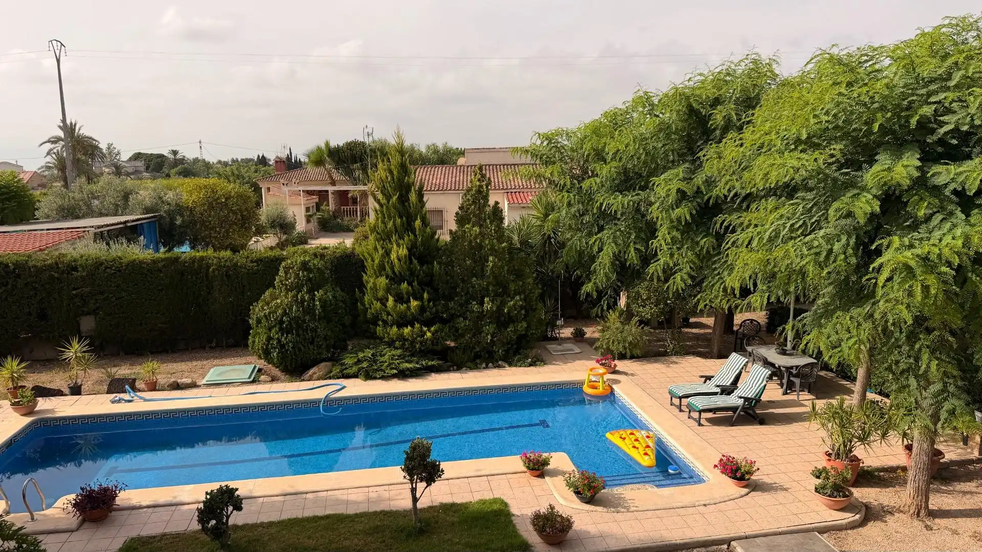 Detached house with pool for sale in Alzabares, imagen 3