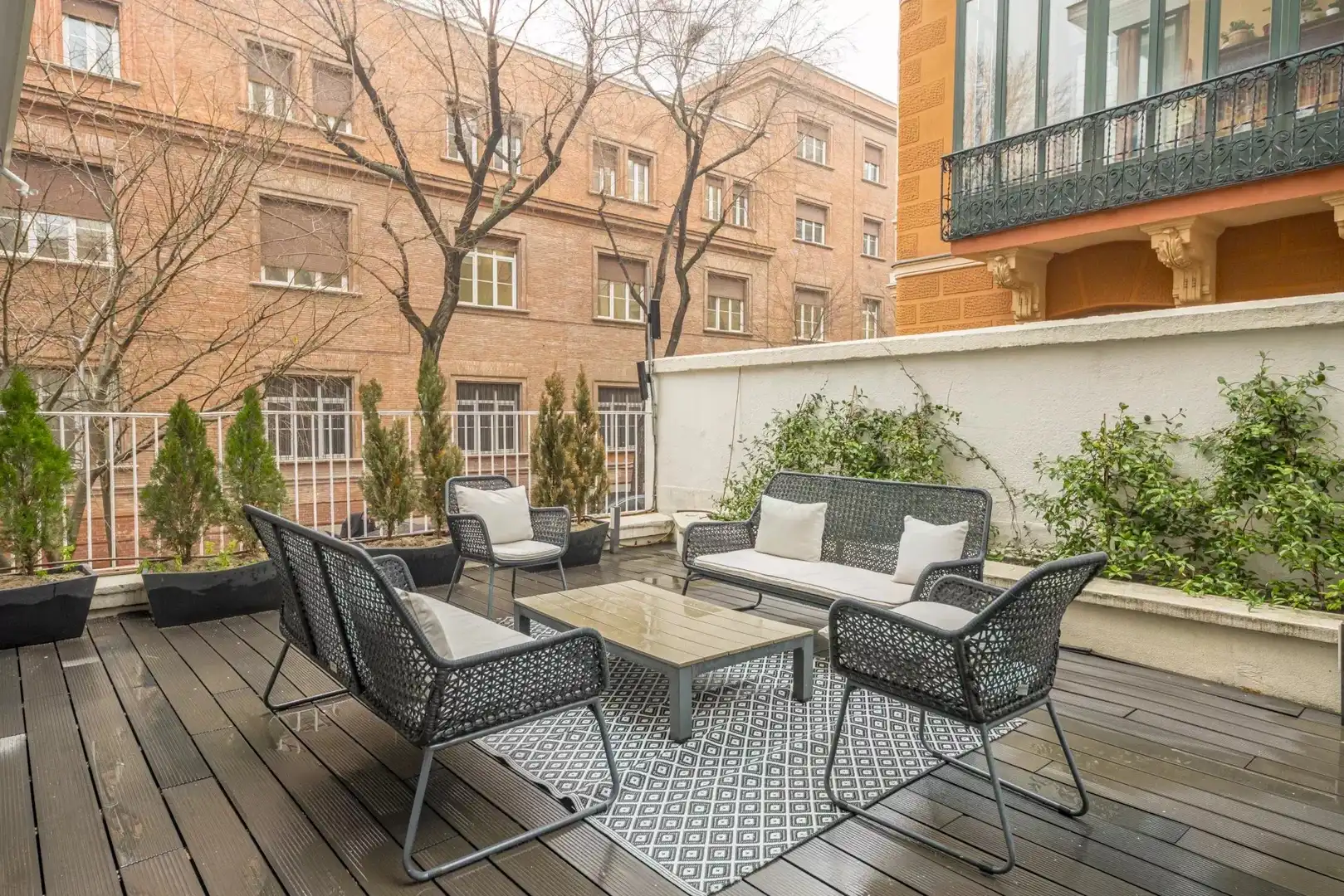 Terrace of Flat for rent in Madrid  with Air Conditioner, Heating and Terrace