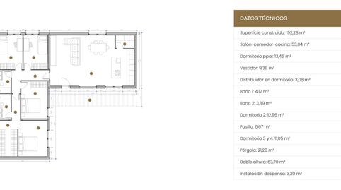 Obra nueva llave en mano en Calonge  Terreno  vivienda moderna  piscina 3×6 m, imatge 5