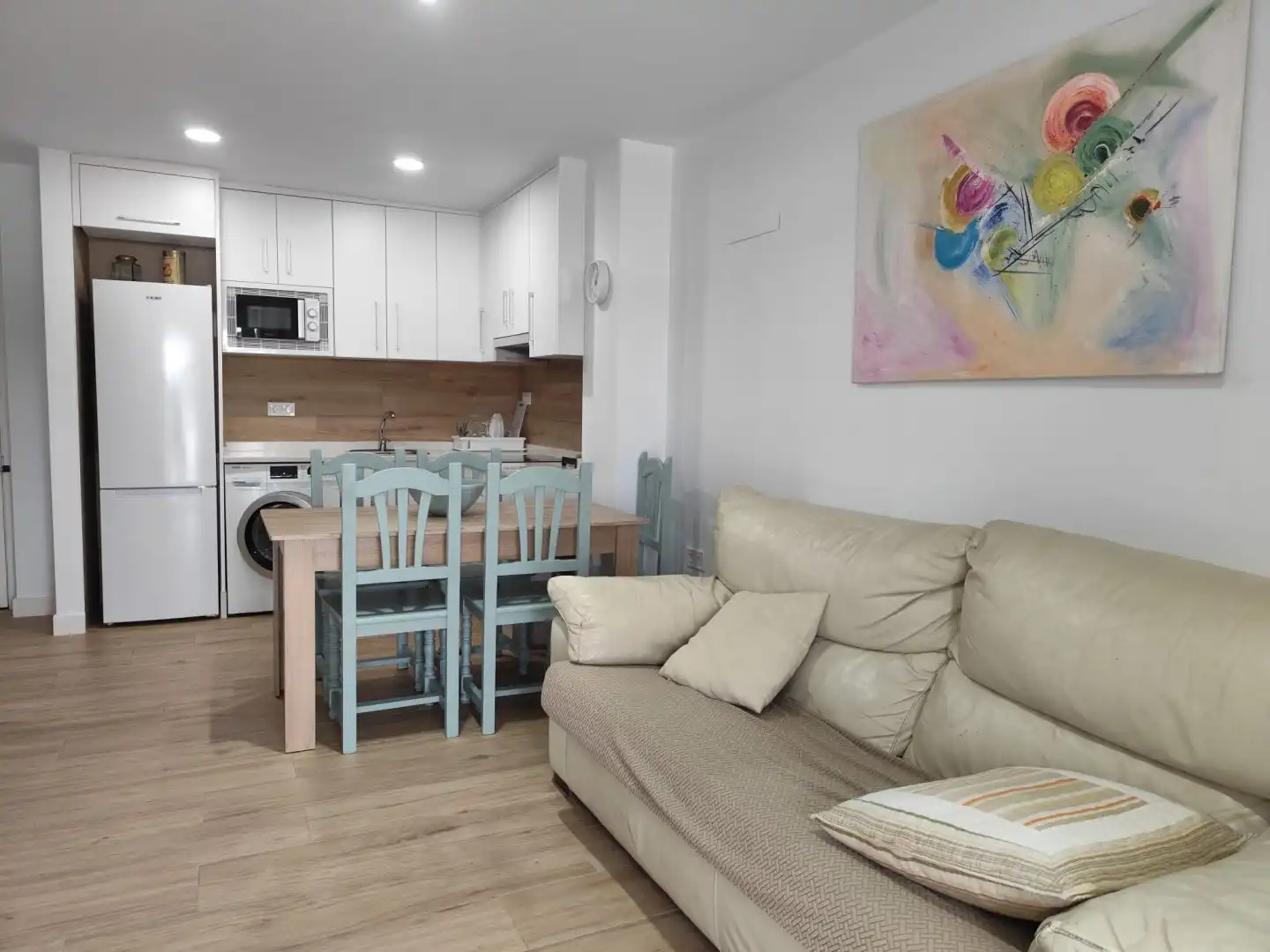 Living room of Flat for sale in Almonte  with Terrace and Furnished
