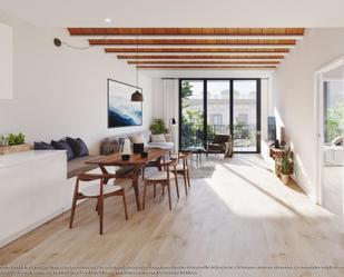 Living room of Attic for sale in  Barcelona Capital  with Air Conditioner, Terrace and Balcony