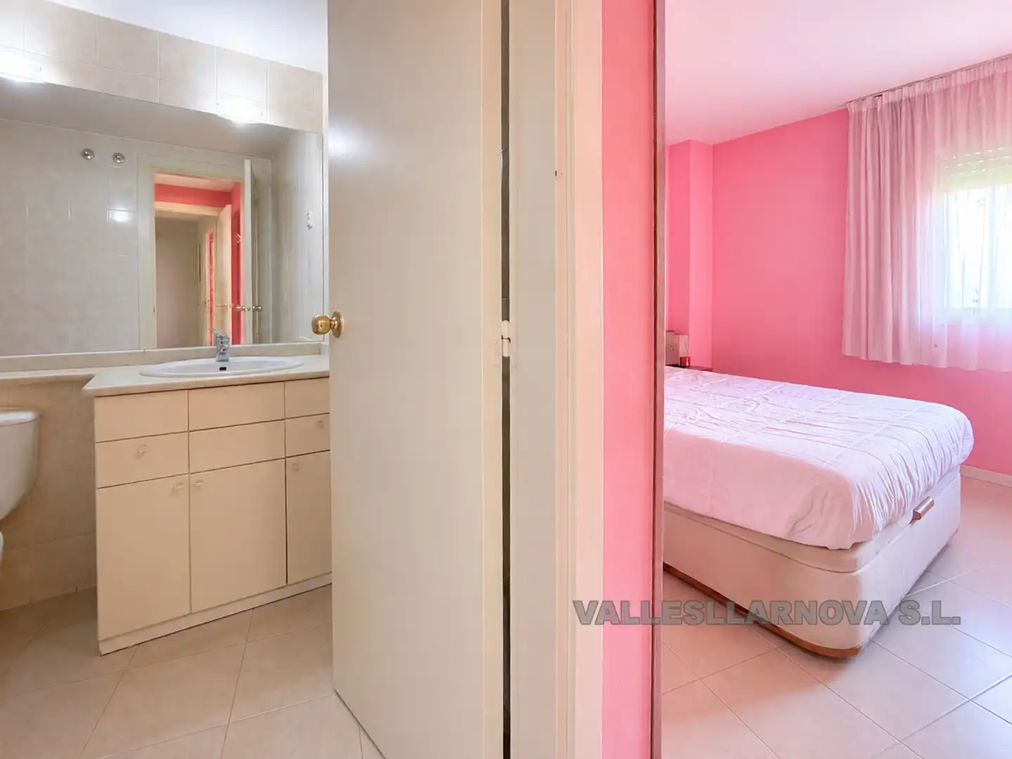Bedroom of Flat for sale in Mollet del Vallès  with Air Conditioner, Heating and Terrace