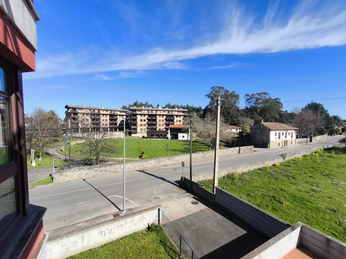 Exterior view of Flat for sale in Llanes  with Heating, Private garden and Parquet flooring