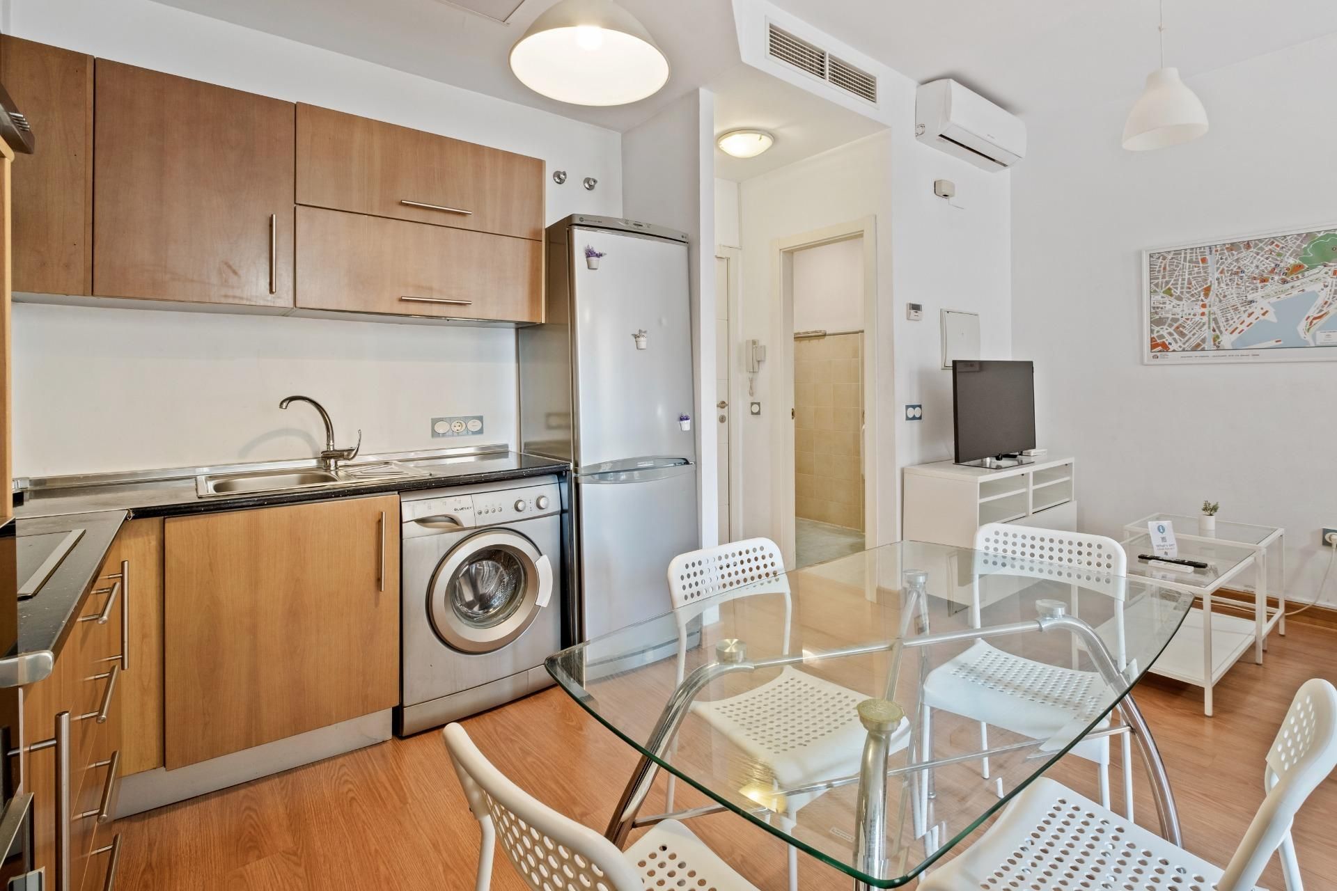 Cuina de Pis en venda en Málaga Capital amb Aire condicionat, Terrassa i Balcó