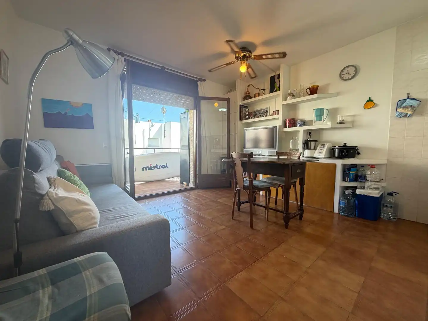 Sala de estar de Piso en venta en Palamós con Terraza y Balcón