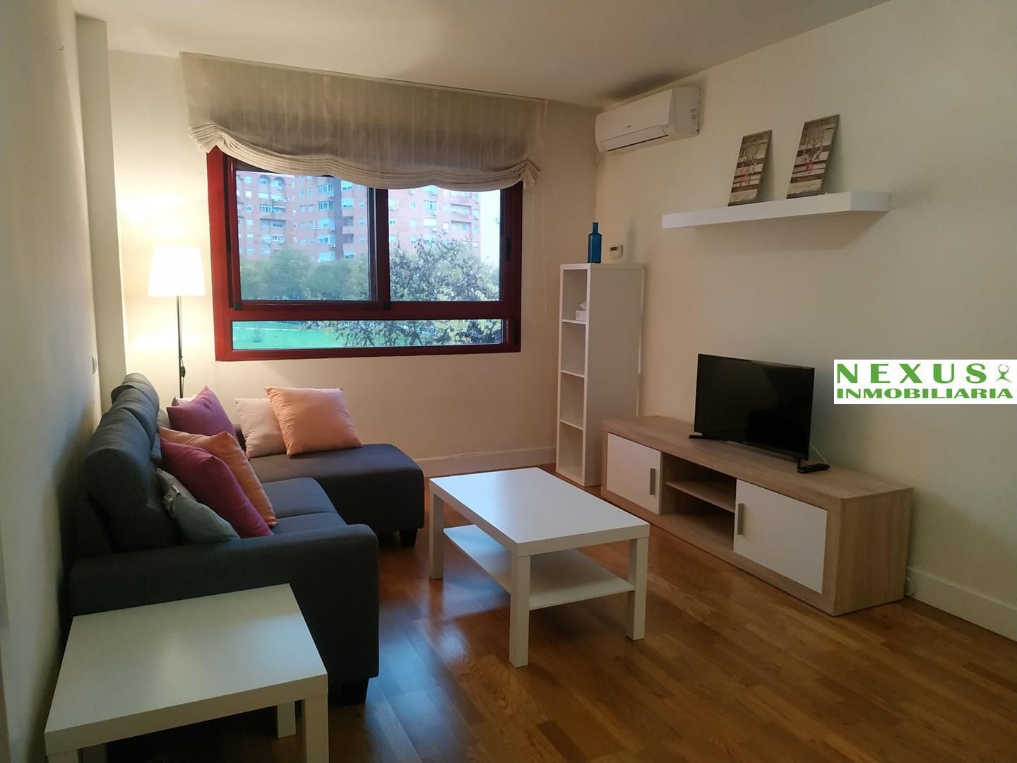 Sala d'estar de Pis de lloguer en Cáceres Capital amb Aire condicionat, Calefacció i Moblat