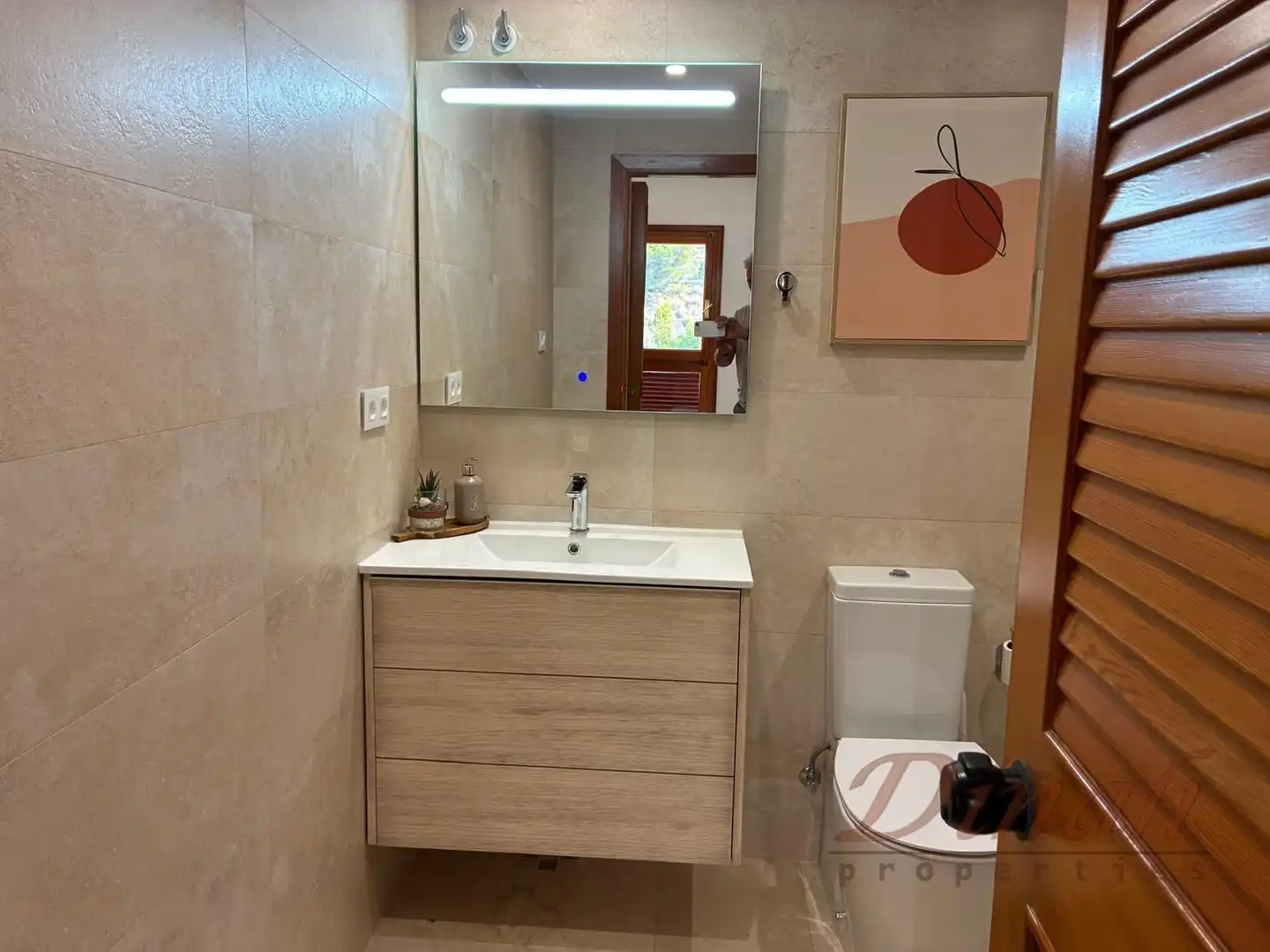 Baño de Apartamento de alquiler en Altea con Aire acondicionado, Calefacción y Amueblado