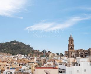 Exterior view of Flat for sale in Málaga Capital  with Air Conditioner, Heating and Parquet flooring