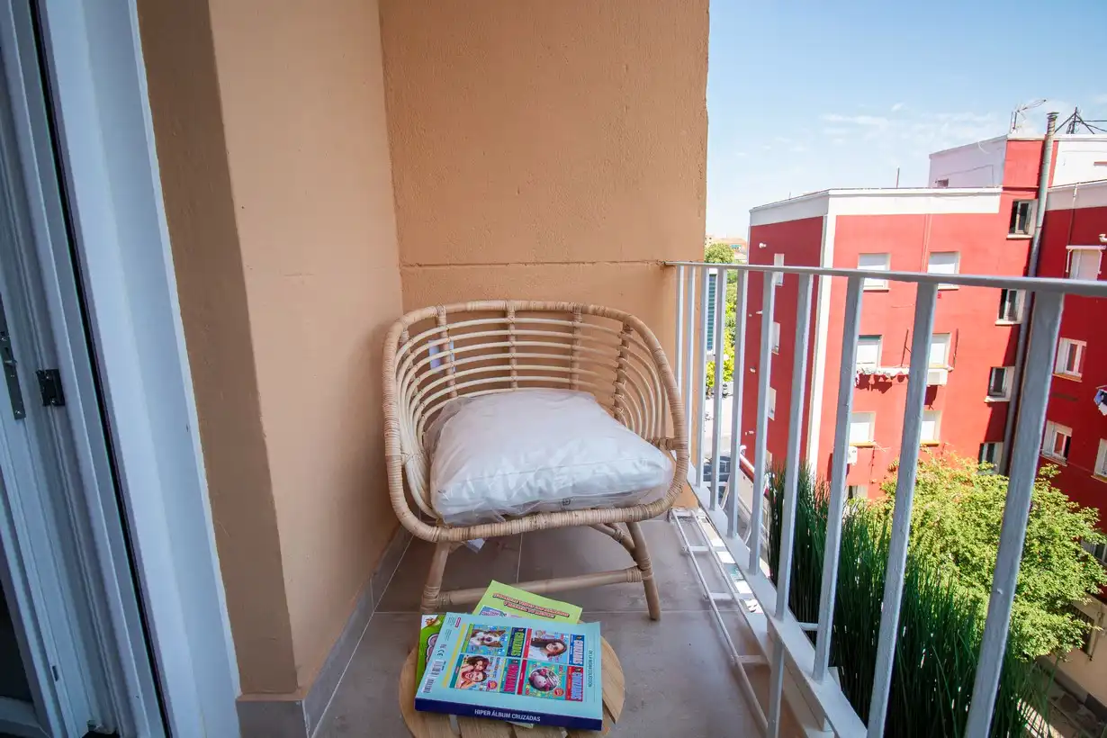 Terraza de Piso de alquiler en Madrid con Aire acondicionado, Calefacción y Terraza