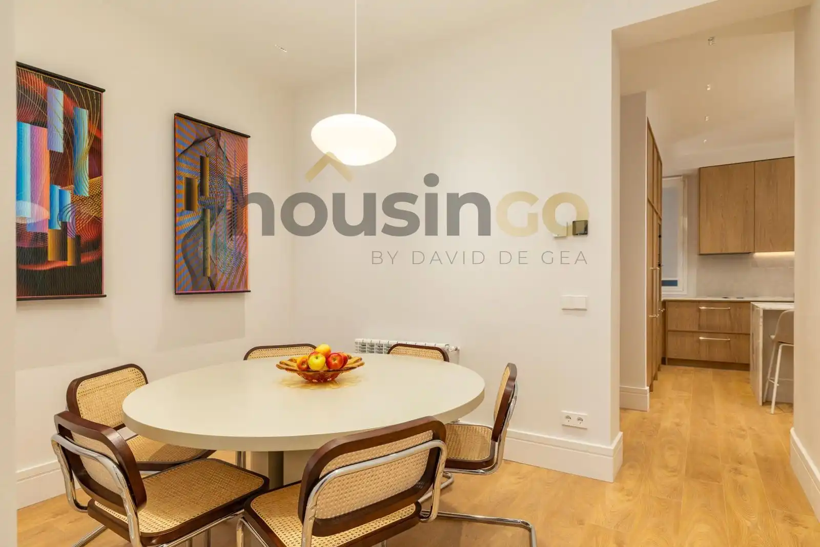 Esszimmer von Wohnung zum Verkauf in Madrid mit Klimaanlage, Heizung und Terrasse