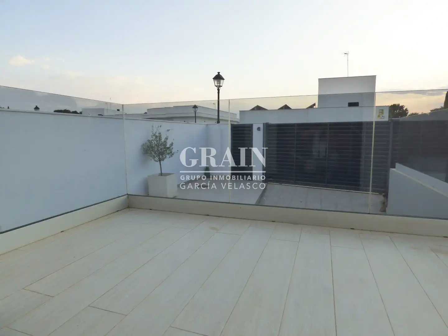 Garden of Houses for sale in Albacete  with Heating, Terrace and Storage room