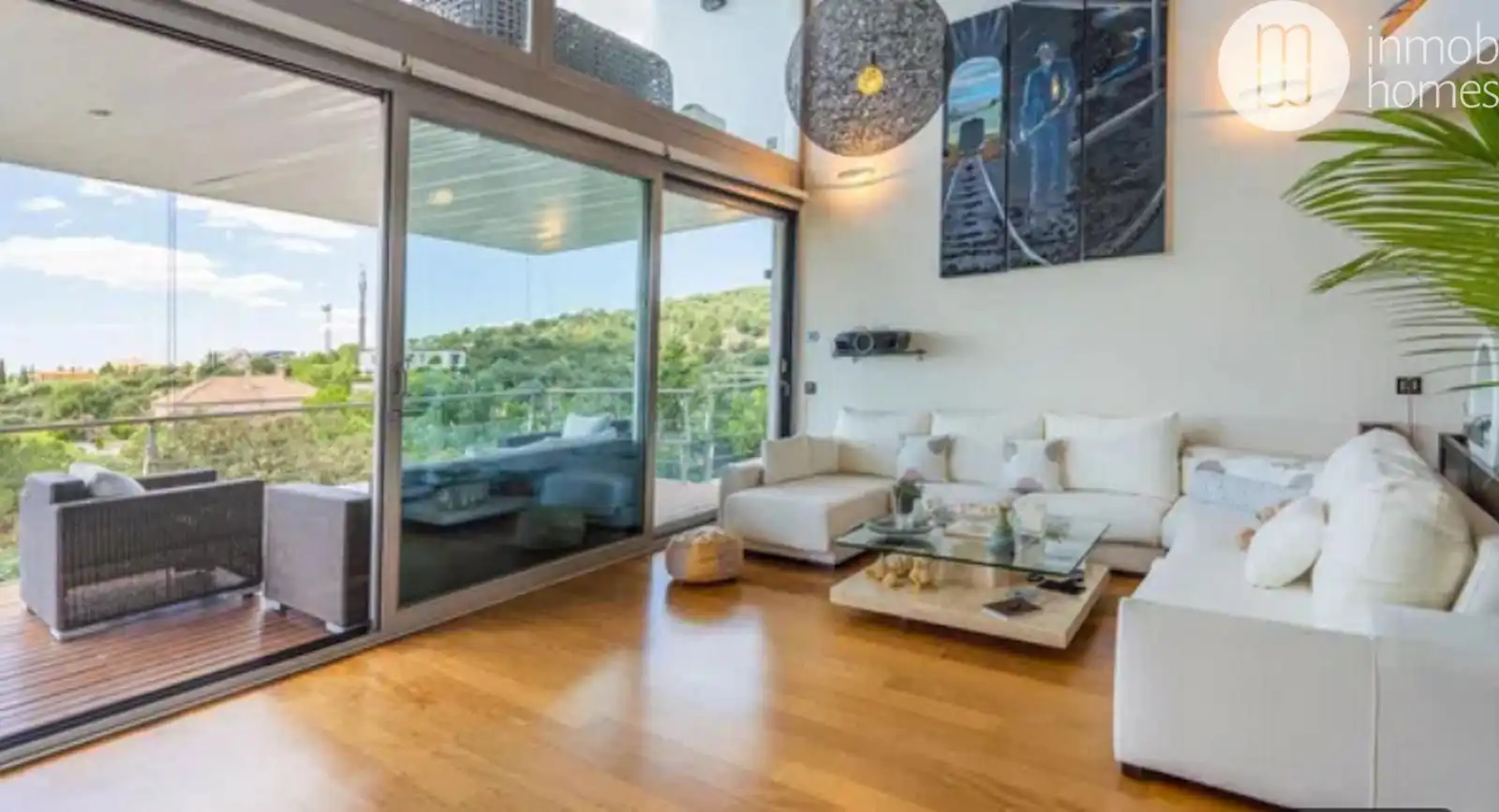 Sala de estar de Casa o chalet en venta en Las Rozas de Madrid con Aire acondicionado, Calefacción y Jardín privado