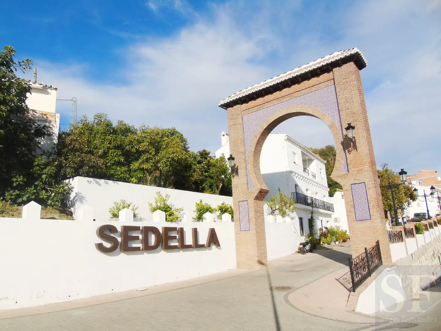 Vista exterior de Casa adosada en venta en Sedella