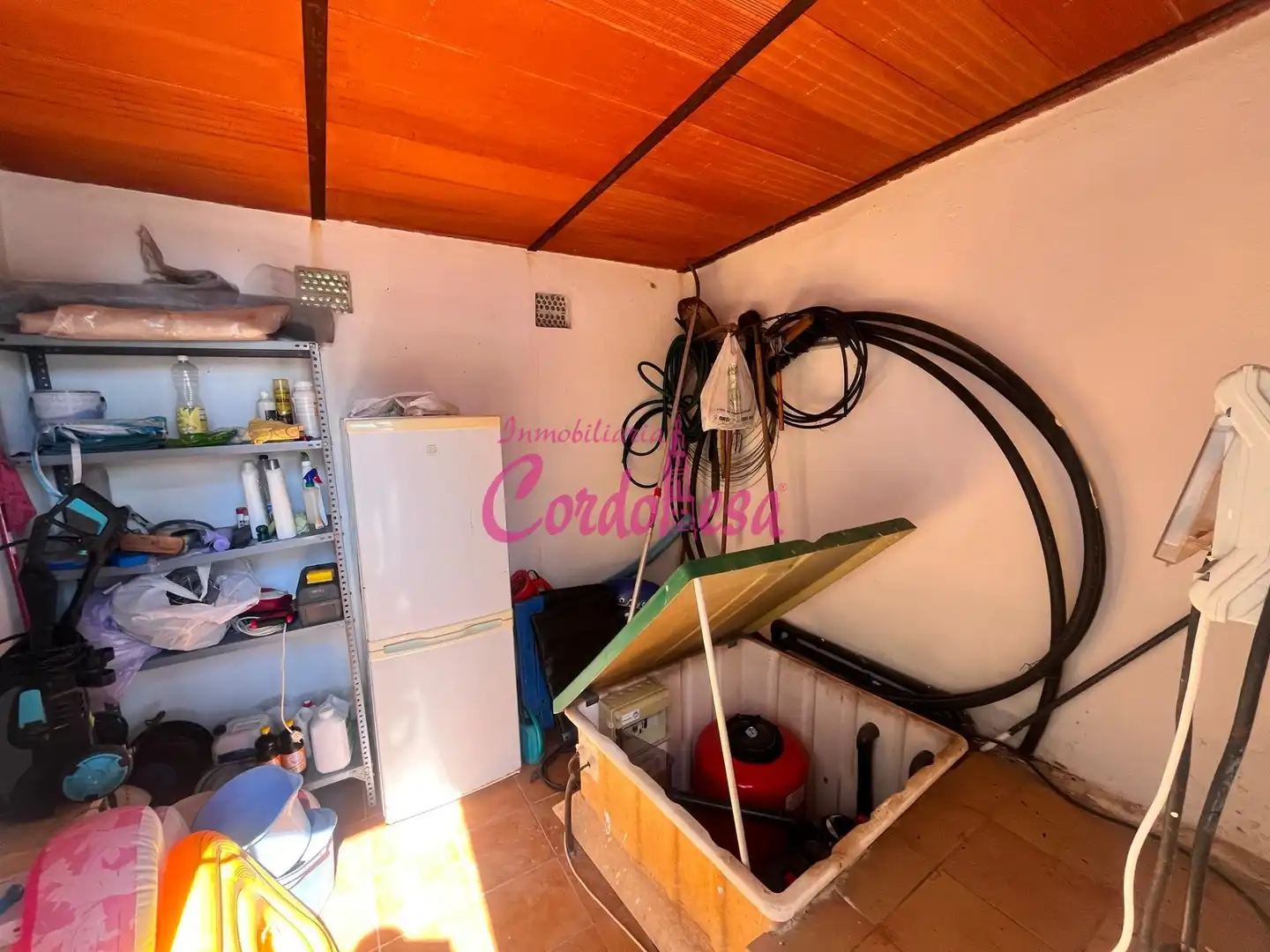 Cuina de Finca rústica en venda en Córdoba amb Aire condicionat, Terrassa i Piscina