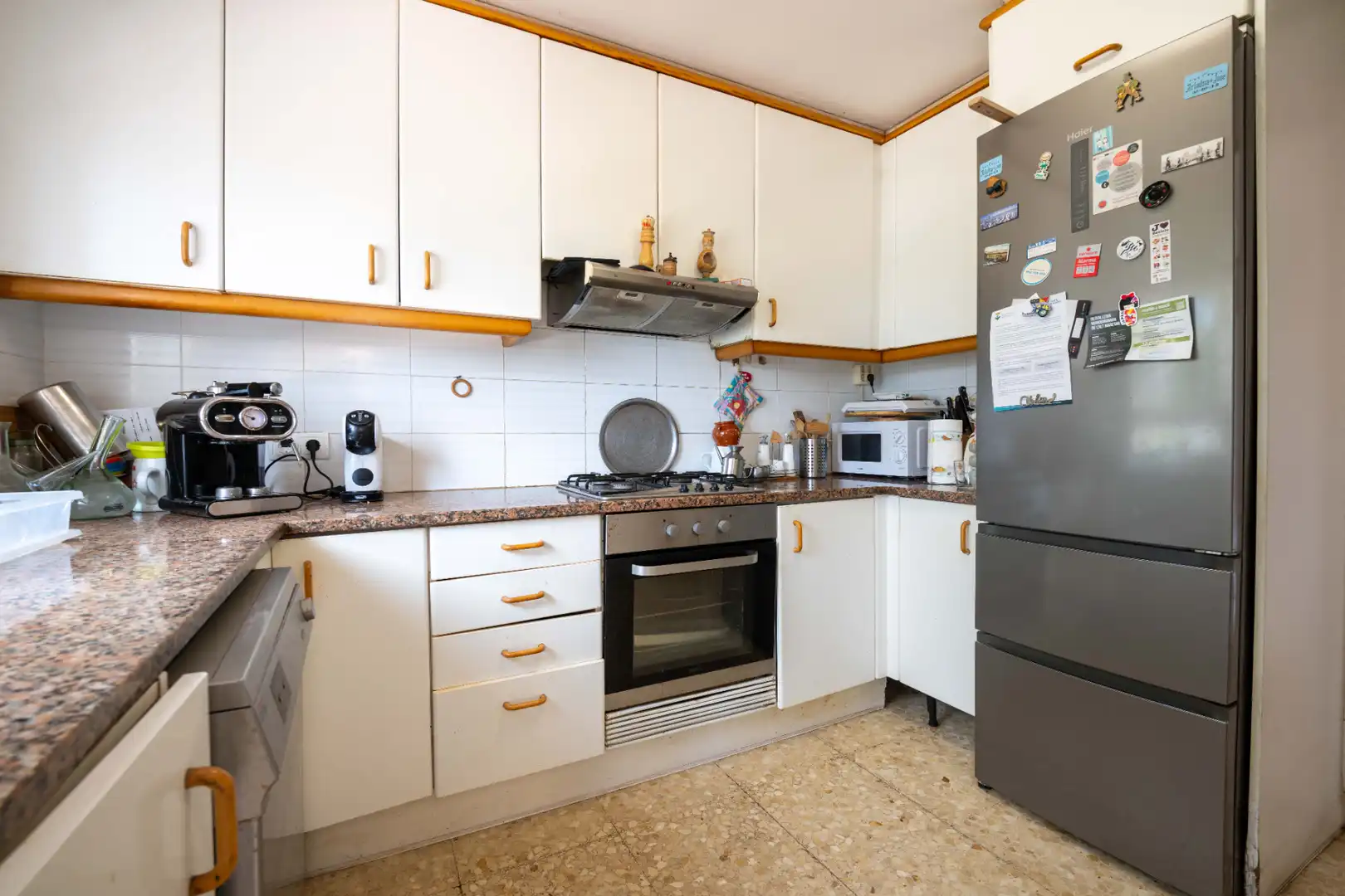Cocina de Casa o chalet en venta en Santa Susanna con Aire acondicionado, Jardín privado y Terraza