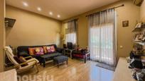 Living room of Flat for sale in Cornellà de Llobregat  with Air Conditioner, Parquet flooring and Balcony