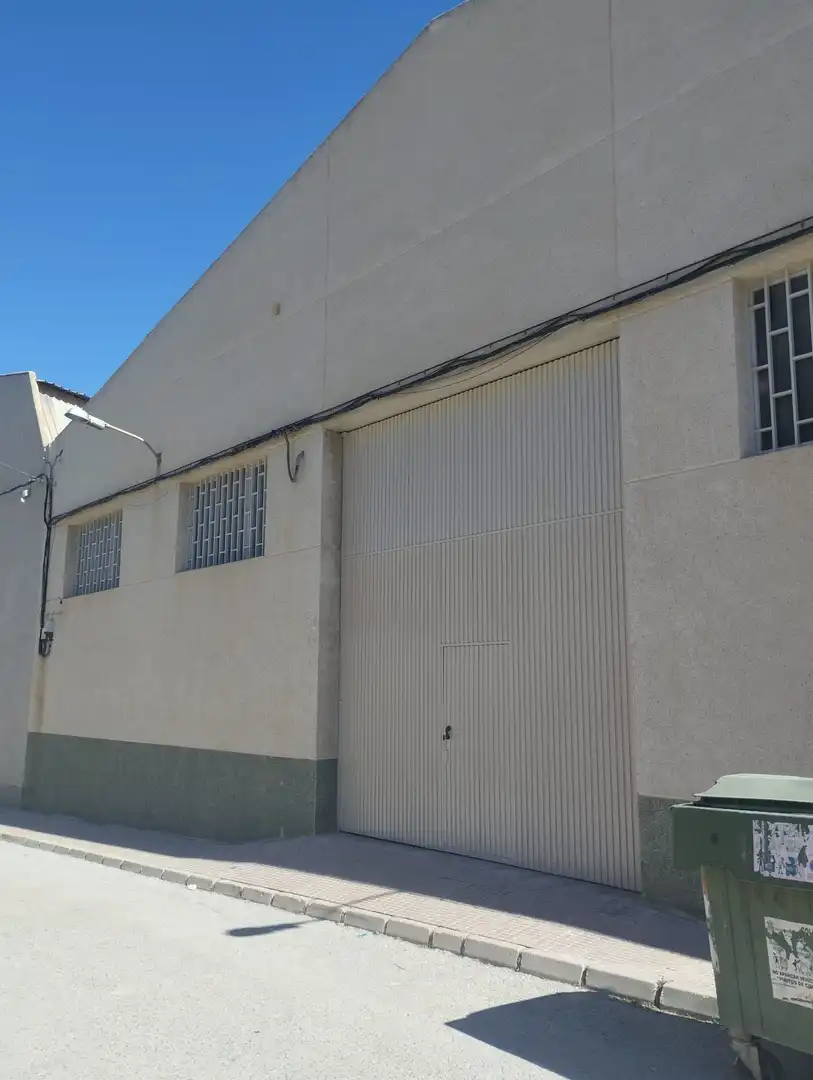 Vista exterior de Nave industrial en venta en Molina de Segura